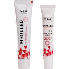 Meks W-Lab Kozmetik W Lab Kozmetik Madeleb Dudak Bakım Kremi + Madeleb Krem Set