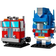 Meks LEGO Brickheadz 40803 Optimus Prime Robot And Vehicle