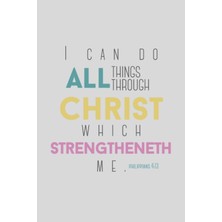 Meks Independently Published Philippians 4:13 Journal. Lds Youth 2023 Theme.: I Can Do All Things Throug