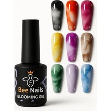Meks Fontenay Blooming Gel Şeffaf Renk Watercolor (Suluboya) Efekt Tirnak Jeli Beyaz