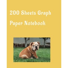 Meks 200 Sheets Graph Paper 8.5 x 11 Inch Graph Paper Notebook Grid Paper Drafting Drawing Graphing Pape