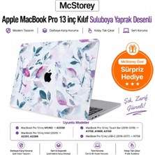 Meks Mcstorey Macbook Pro 13 Kılıf A1706 A1708 A1989 A2159 A2251 A2289 A2338 M1 M2 Uyumlu Baskılı Sert K