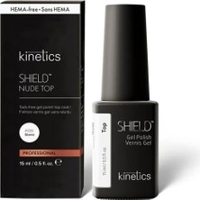 Meks Kinetics Shield Milky Nude Top Coat Yapışkan Katsız 15ML