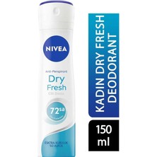 Meks Nivea Dry Fresh Kadın Sprey Deodorant, 150 ml