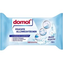Meks Domol Islak Temizlik Bezi, 50'li Paket Mavi 4305614777139