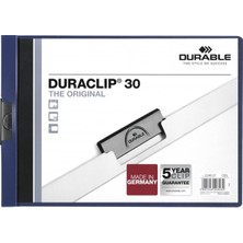 Meks Durable Duraclıp 30, A4 Yatay