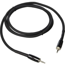Meks Roland Siyah Serisi Ara Bağlantı Kablosu, 3,5 mm Trs - 3,5 mm Trs, Dengeli, 5 Fit