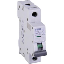Meks Viko 6VTB-1C20 Otomatik Sigorta 6ka C Tipi 1 Kutup 20A