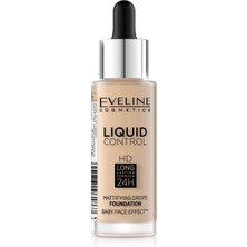 Meks Eveline Liquid Control Foundation In Dropper /015/- Bej