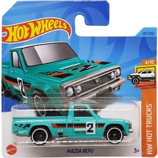 Meks Hot Wheels - Mazda Repu - Hw Hot Trucks 4/10 - HKH99 - Kısa Kart - Pikap Kamyon - Mattel 2023