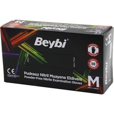 Meks Beybi̇ M Si̇yah Pudrasiz Ni̇tri̇l Muayene Eldi̇veni̇ 100LÜ (4989)