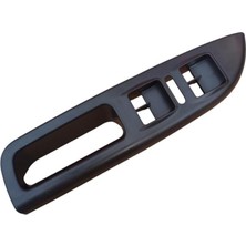 Meks VASS41 Sol Ön Kapı Cam Düğme Yuvası Siyah 1Z1867171D Skoda Octavia A6 ile Uyumlu 2009-12