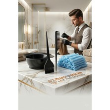 Meks Hair Professional Saç Boyama Seti: 24'lü Bone, Karıştırma Kabı ve Tarak Fırça Takımı 713202