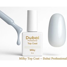 Meks Fontenay Dubai Professional Milky Top Coat Rakı Beyazı Top Coat 15 ml Beyaz
