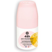 Meks Yves Rocher 48H Roll-On Antiperspirant Deodorant, Papatya, 50 ml