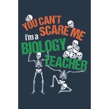 Meks Skulls Skeletons Biology Teacher Halloween: Special Designed Covers, With Lines Inside