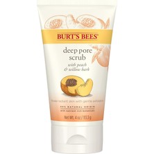 Meks Burt's BEES%100 Doğal Derin Gözenek Temizleyici Peeling Şeftali & Willow Bark - Peach Willow Bark D