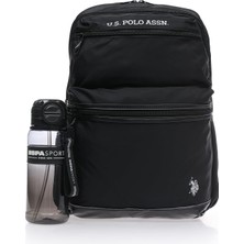 Meks U.s. Polo Assn. U.s. Polo. Assn. Unisex Okul Çanta Seti PLSET2412814,SIYAH Tek Ebat
