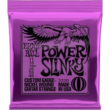 Meks Ernie Ball Power Slinky Elektro Gitar Teli - Kalınlık 11-48