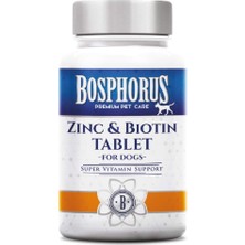 Meks Bosphorus Köpekler Için Çinko ve Biotin Tablet