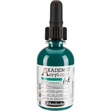 Meks Schmincke Akademie Akrilik Mürekkep 50 ml 551 Phthalo Green
