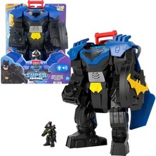 Meks Fisher-Price Işıklı, Sesli ve Hareketli Imaginext Dc Super Friends Batman Uçuş Aracı, 7,5 Cm'lik Ak