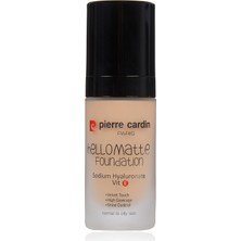 Meks Pierre Cardin Hello Matte Yüksek Kapatıcı Etkili Mat Fondöten Tawny Beige