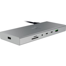 Meks Razer USB 4 Dock - Oyun ve Üretkenlik Için 14 Bağlantı Noktalı Yüksek Hızlı Dock - Çift Ekran Deste