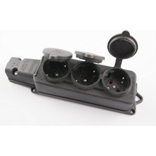 Meks Bemis Priz Kauçuk IP44 Grup 3 * 1/16A