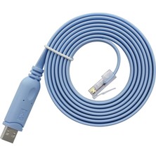 Meks Coverzone 1.8 Metre USB To Console Kablo – Usb-C RS232 Seri Port Konsol Kablosu – Router Switch Mod
