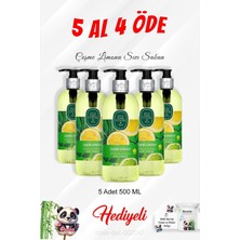 Meks Çeşme Limonu Sıvı Sabun 500 ml 5 Al 4 Öde ve Rosie Pamuk