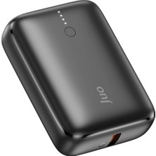 Meks Juo 10000MAH 22.5W Usb-A + Usb-C Powerbank Taşınabilir Hızlı Şarj Cihazı Siyah