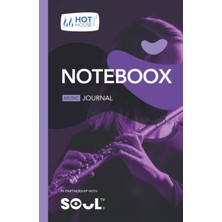 Meks Flute: Noteboox: Music Journal – Purple
