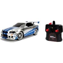 Meks Jada Hızlı ve Öfkeli Uzaktan Kumandalı Araba - Nissan Skyline Gtr, 1:16 Ölçek, Yüksek Hız ve Perfor