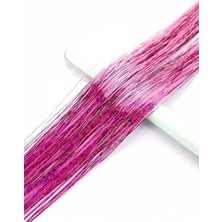 Meks Kadın Hair Tinsel Parlak Simli Saç Süsü, 718294355HB