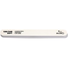Meks Momo Professional Törpü 180/240 Düz Oval Beyaz