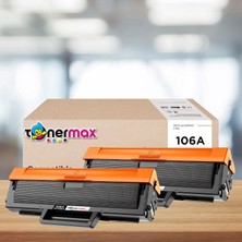 Meks Tonermax Hp Uyumlu 106A / W1106A Muadil Toner 2'li Avantaj Paket - Çipli / 107A / 107W / Mfp 135W /