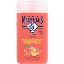 Meks Le Petit Marseillais, Lpm Duş Jeli Şeftali ve Nektarin 250 Ml, 28100, Standart, Beyaz