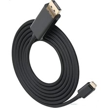 Meks Dark 1.8m Usb3.1 Type-C - Display Port 4K@60P Kabl