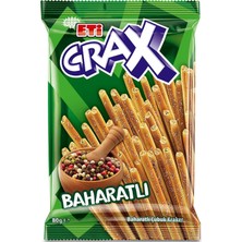 Meks Eti Crax Baharatlı Çubuk Kraker 80 G x 17 Adet