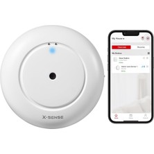 Meks X-Sense Wifi Su Sensörü Aksesuarı Için SWS54 Su Sensörü Kiti Ana Istasyonu SBS50 Modeli SWS51 1 Pak