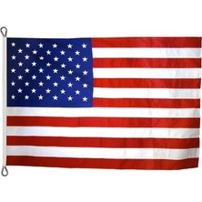 Meks Annin Amerikan Bayrağı 2,4 x 3,6 M Tough-Tex En Güçlü, En Uzun Ömürlü Bayrak YAPICILARI,%100 Abd'de
