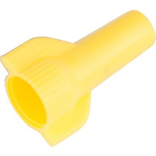 Meks Gardner Bender 10-084 Winggard Tel Konnektörü, 100 Paket, Sarı, 100