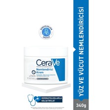 Meks Cerave Nemlendirici Krem, 340 Ml, Kuru ve Çok Kuru Ciltler Için
