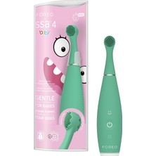 Meks Foreo Issa 4 Baby – Bebekler Için Silikon Sonik Diş Fırçası Seti, Çift Taraflı Kıllar, Eğlenceli Gü