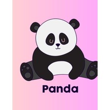 Meks Sketch Book: Cute Panda Cover (8.5 x 11) Inches 110 Pages, Blank Unlined Paper For Sketching, Drawi