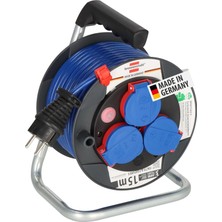 Meks Brennenstuhl Garant IP44 15M Makaralı Kablo AT-N05V3V3-F 3g1.5