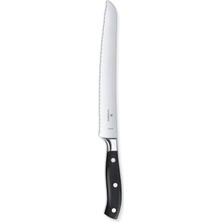 Meks Victorinox Mutfak Bıçağı Ekmek Bıçağı Dalgalı Yüzey Dövülmüş Hediye Kutusu 23 Cm, 7.7433.23 G