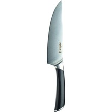 Meks Zyliss E920270 Comfort Pro Şef Bıçağı | 20 Cm/8 Inç | Alman Paslanmaz Çelik | Siyah Saplı | Profesy