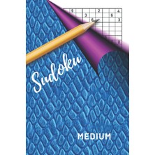 Meks Independently Published Sudoku: Large Print Paperback Brain Game With Numbers. Playing Level: "medi